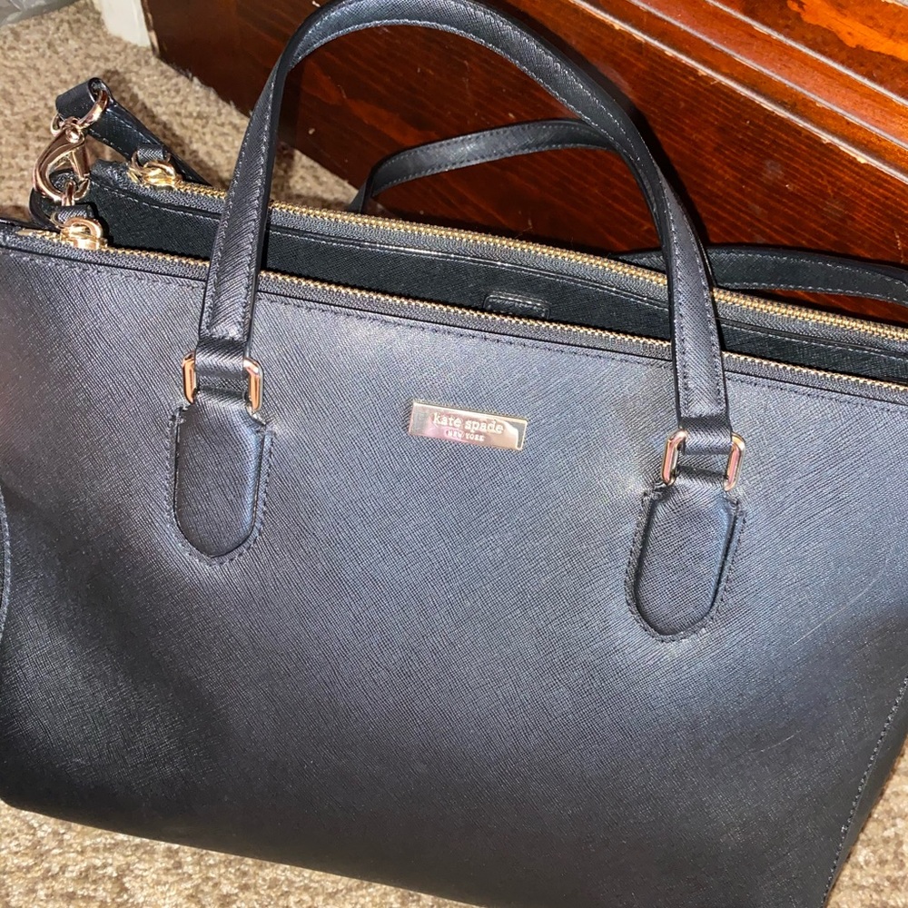 Kate Spade large black satchel